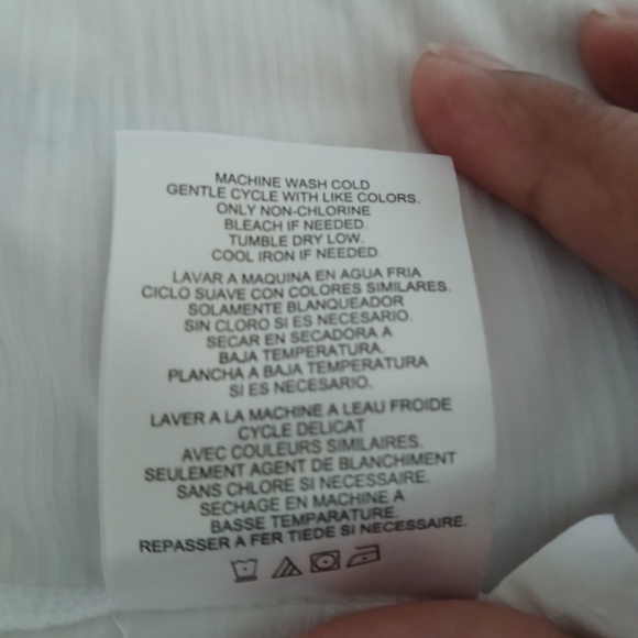 ULEX Women Adaptive Open MagnaReady White Tank Top white Magnetic Clousure Sz M - Picture 11 of 11